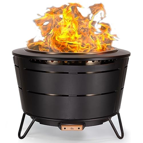 TIKI Reunion Smokeless Wood Burning Fire Pit 27.5" Deal