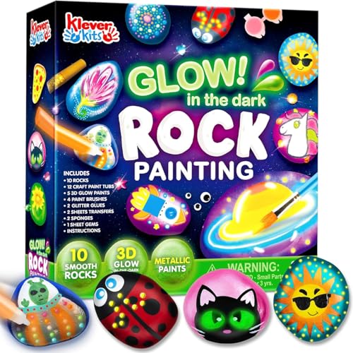 Glow in the Dark Rock Painting Kit Deal