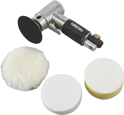 Ironton 3in. Air Polisher, 15,000 RPM