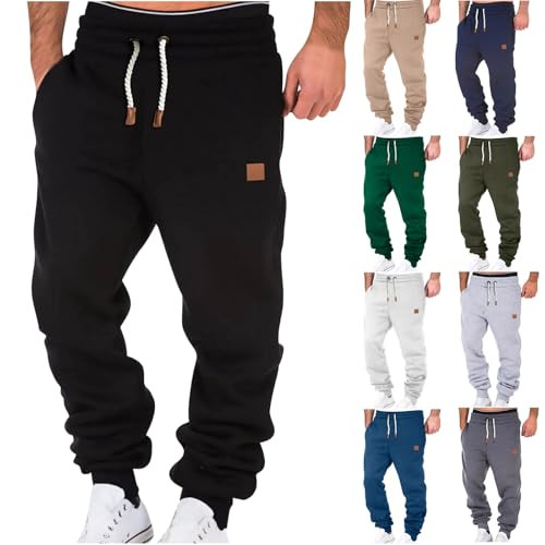 Baggy Waffle Knit Joggers Sweatpants  