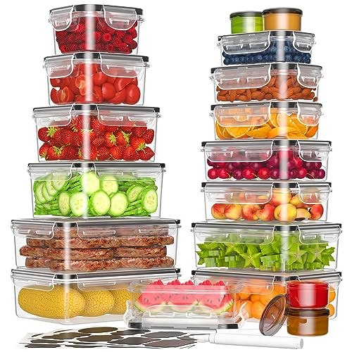 36-Piece Food Storage Containers with Lids