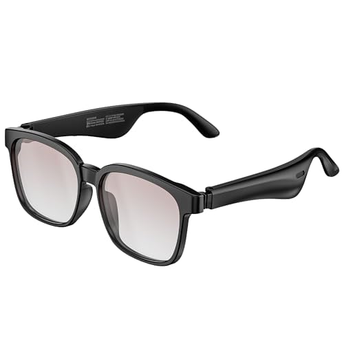 Oraolo Smart Glasses with Bluetooth Speaker (Brown) Deal