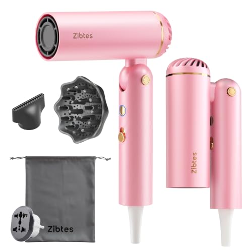 Zibtes Dual Voltage Travel High-Speed Hair Dryer Deal