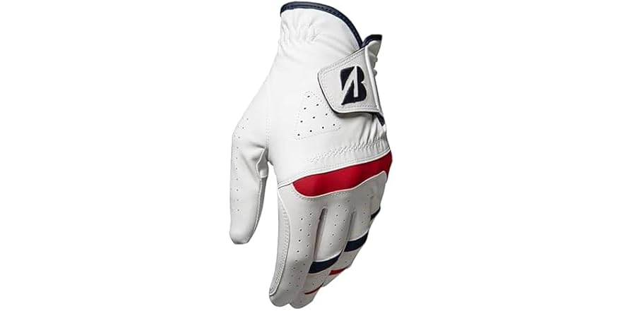 Bridgestone Golf MLH Soft Grip Glove (White, Left Hand) Deal