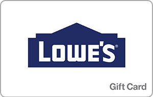 $100 Lowe's Gift Card at eGifter Deal