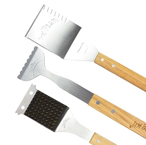 Jim Beam 3-Piece BBQ Tool Set