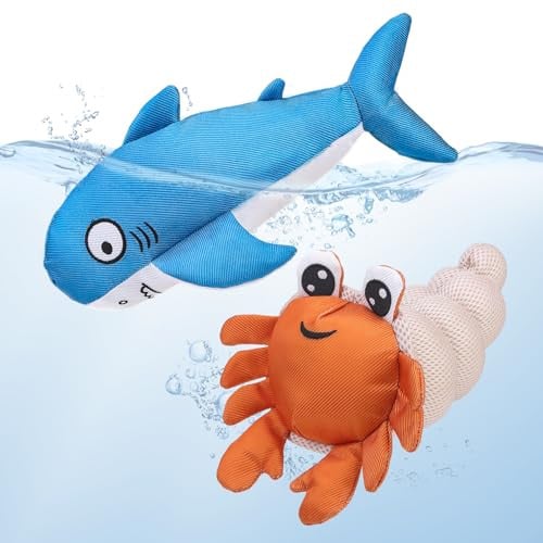 Squeaky Pet Water Toys 2-Pack Deal