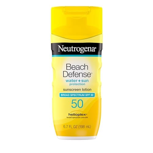 Neutrogena Sunscreen Lotion Beach Defense SPF 50, 6.7 oz Deal