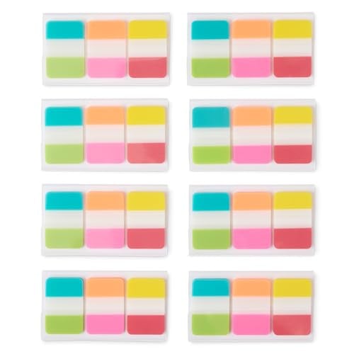 Amazon Basics Rectangular Tabs, 1 inch Wide, 480 Pieces Deal