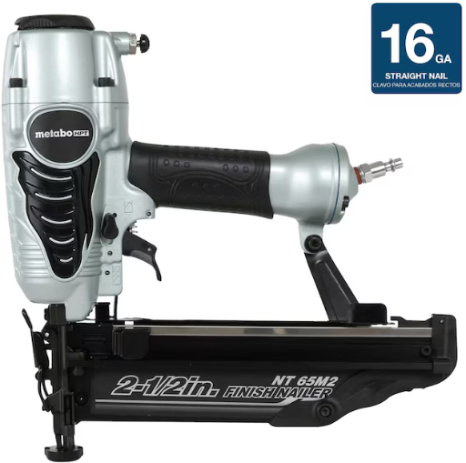 Metabo HPT 2-1/2-in 16-Gauge Pneumatic Straight Finish Nailer