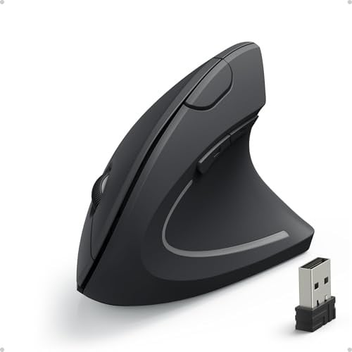Anker 2.4G Wireless Vertical Ergonomic Optical Mouse 800/1200/1600 DPI Deal