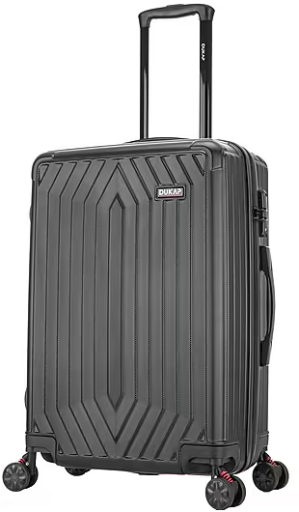 Dukap Stratos 24" Hardside 4-Wheeled Spinner Carryon TSA Approved Luggage Deal