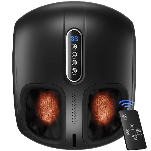 Caveen Shiatsu Foot Massager Machine with Heat