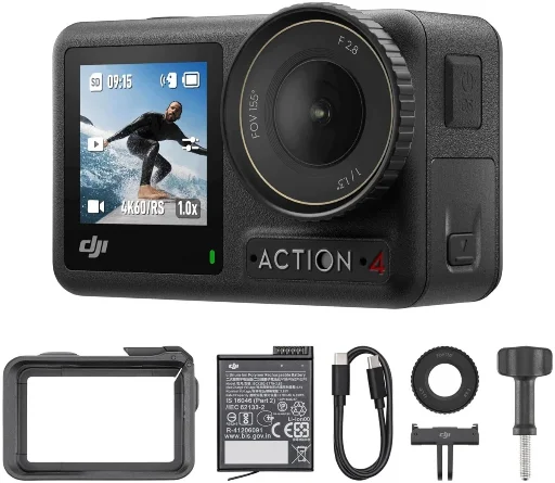 DJI Osmo Action 4 Essential Combo 4K/120fps Action Camera Deal
