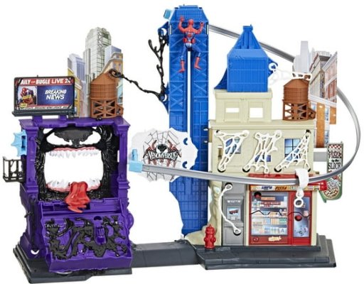 Marvel Spider-Man VenomVersus Web Slinging City Playset