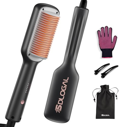Hair Straightener Brush