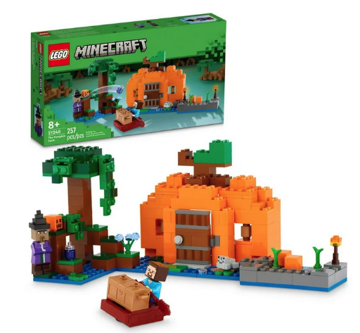 LEGO Minecraft The Pumpkin Farm Building Set 21248