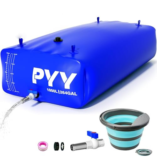 PYY Portable 264 Gallon/1000L Water Bladder