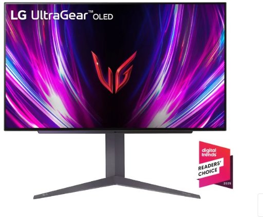 LG UltraGear 27" 1440p OLED 240Hz 0.03ms Gaming Monitor