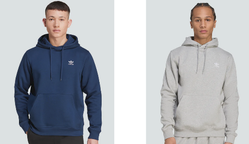 adidas Men's Trefoil Essentials Hoodie Deal