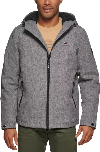 Tommy Hilfiger Men's Softshell Hooded Jacket Deal
