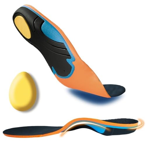 AOBEKOS Plantar Fasciitis Relief Insoles  
