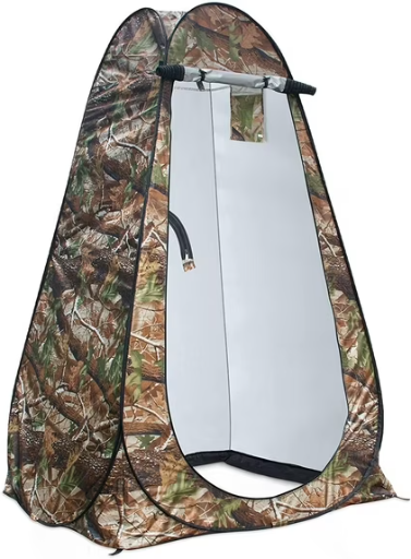 GVDV Pop Up Privacy Tent with Mat (Camouflage)