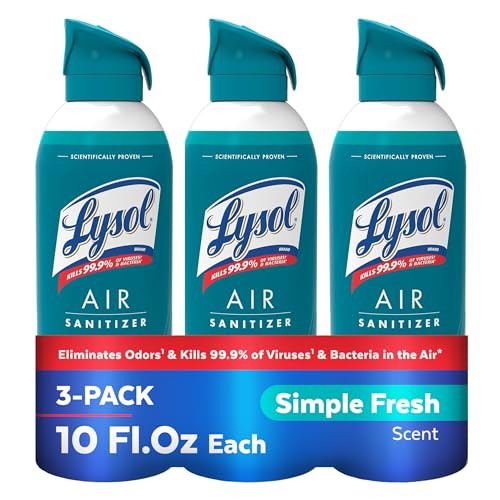 Lysol Air Sanitizer Spray 3-Pack 10-Oz