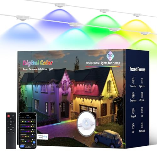 Permanent Outdoor Lights 150FT