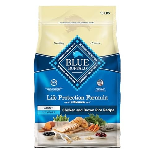 Blue Buffalo Life Protection Formula Adult Dry Dog Food 15-Lb. (Chicken & Brown Rice Recipe) Deal
