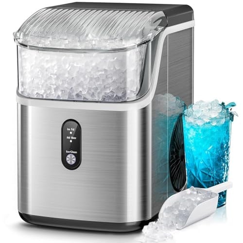 Kismile Countertop Nugget Ice Maker 35 lbs/Day Deal
