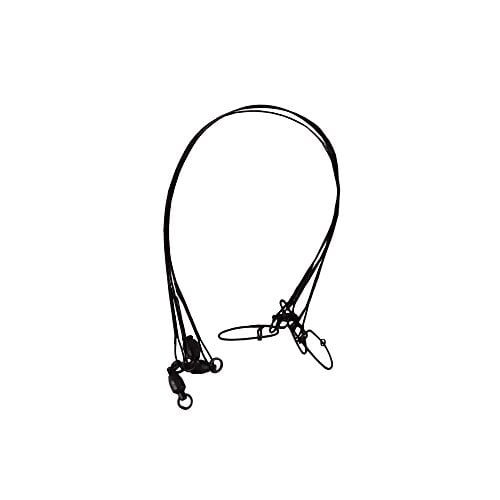 Berkley Wire-Wound Steelon Leaders 6" Length 30 lb Line Tested 3-Pack