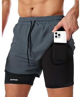2-in-1 Running Shorts with Inner Liner
