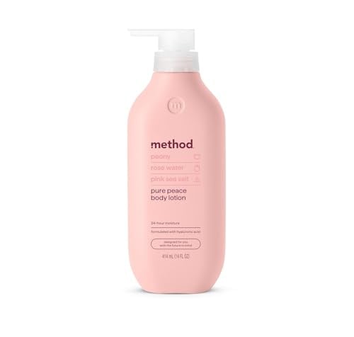 Method Body Lotion Pure Peace Rose Water, Peonies + Pink Sea Salt 14 oz Deal