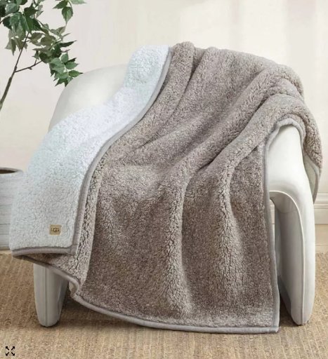 UGG Classic UGGfluff Throw 50" x 70"