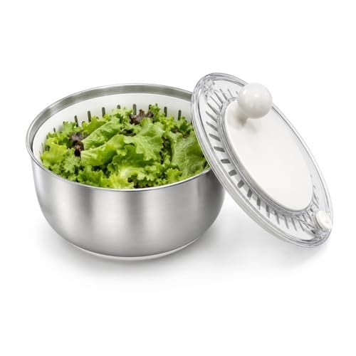 SeeU 5L Stainless Steel Lettuce Spinner Deal