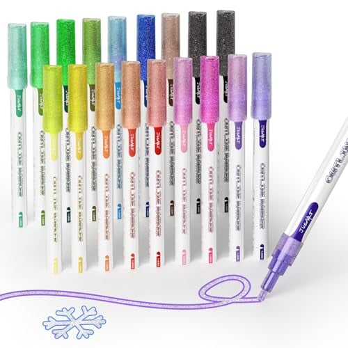 Double Line Outline Markers 18-Pack