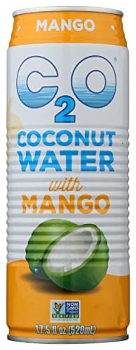 C2O Pure Coconut Water w/ Mango 12-Pack 17.5-Oz Deal
