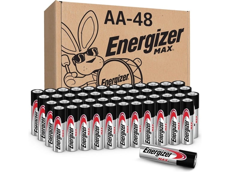 Energizer MAX AA Alkaline Batteries 48-Pack Deal