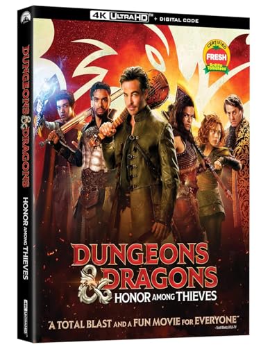 Dungeons & Dragons Honor Among Thieves 4K Ultra HD + Digital Code Deal