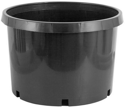 Pro Cal 10-Gallon Premium Nursery Black Plastic Planter Garden Grow Pots 5-Pack Deal