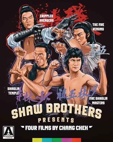 Arrow Video Shaw Brothers Presents: Four Films by Chang Cheh