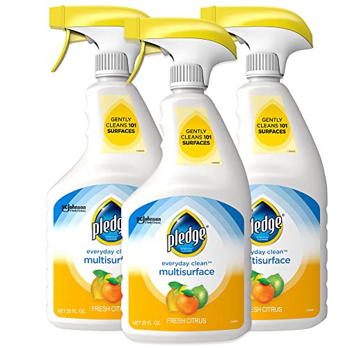 Pledge pH-Balanced Multisurface Cleaner Spray 3-Pack 25-Oz