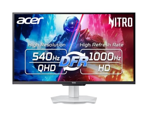 Acer Nitro 27in QHD 2560x1440 IPS 540Hz Gaming Monitor XV273U F5