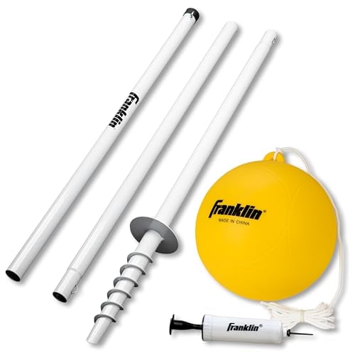 Franklin Sports Portable Steel Tetherball Set