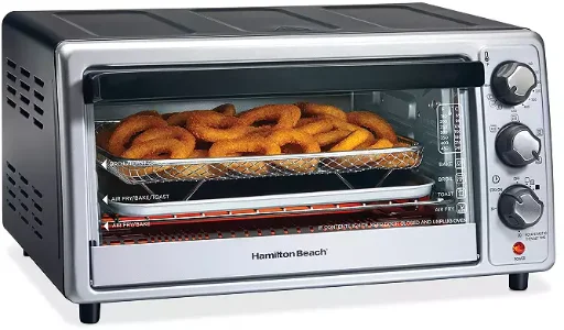Hamilton Beach 1500W 6-Slice Sure-Crisp Air Fryer Toaster Oven