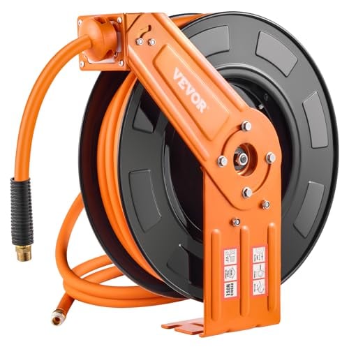 VEVOR Retractable Air Hose Reel 1/2 IN x 50 FT 300PSI Deal