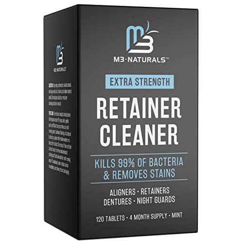 M3 Retainer Cleanser Tablets 4 Month Supply