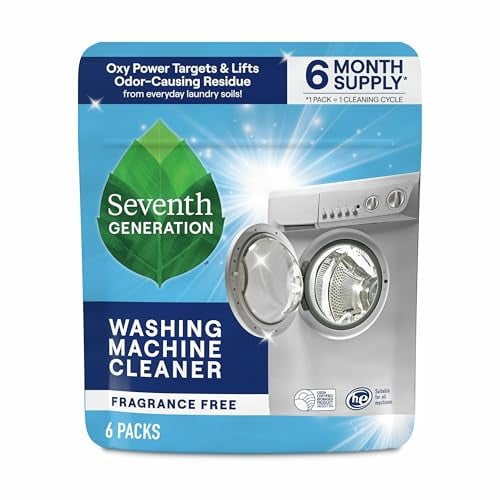 Seventh Generation Free & Clear Washing Machine Cleaner 6-Count Deal