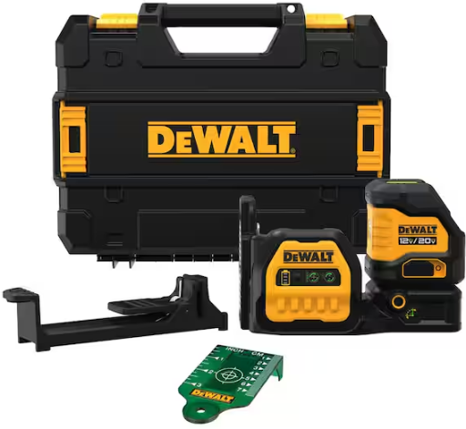 DEWALT 20V Max Cordless Green Cross-Line Laser Level (Tool Only) Deal